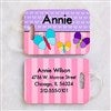alt='Just For Her Personalized Luggage Tag 2 Pc Set '