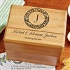 Wedding Recipes Personalized Recipe Box - 13557