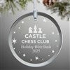 Pmall thumb Custom Glass Christmas Ornaments With Your Logo - 14459