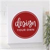 12x12 Canvas Print - White 