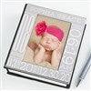 Baby Love Birth Information Engraved Photo Album - 14915