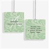Product Thumbnail 2 Sided Metal Square Ornament