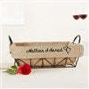 Product Thumbnail Black Metal Basket with Tan Liner