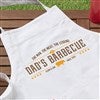 alt='The Man, The Meat, The Legend Personalized Apron '