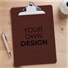 Product Thumbnail Personalized Clipboard- Brown
