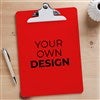 Product Thumbnail Personalized Clipboard- Red