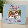 Horizontal Picture Frame- Slate Blue