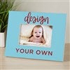 Horizontal Picture Frame- Baby Blue