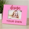 Horizontal Picture Frame- Pastel Pink