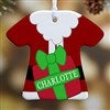 1-Sided Santa T-Shirt Ornament