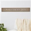 alt='Heart of Our Home Personalized Wooden Sign'