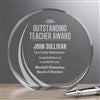 alt='Outstanding Teacher Personalized Premium Crystal Award'
