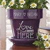 Product Thumbnail Purple Flower Pot