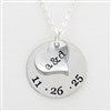 Product Thumbnail Heart & Disc Close Up