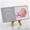 alt='I Am Special Birth Info Personalized Photo Canvas Print'