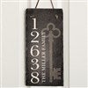 alt='House Key Personalized Address Slate Plaque'