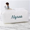 White Make Up Bag