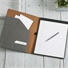 Pmall thumb Business Logo Personalized Padfolio - Charcoal - 17188