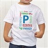Repeating Name Personalized Toddler T-Shirt - 17315-TT
