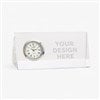 Pmall thumb Business Logo Personalized Crystal Desk Clock - 17448