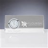 Pmall thumb Business Logo Personalized Crystal Desk Clock - 17448
