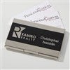 Pmall thumb Business Logo Personalized Business Card Case - Silver - 17543