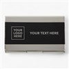 Pmall thumb Business Logo Personalized Business Card Case - Silver - 17543