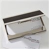 Pmall thumb Business Logo Personalized Business Card Case - Silver - 17543