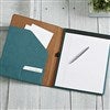 Pmall thumb Business Logo Personalized Padfolio - Teal - 17545