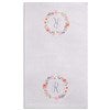 Single Hand Towel Flat w/ Initial Only