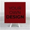 Product Thumbnail 8x8 Canvas Print - Burgundy 