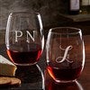 Stemless Monogram