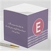 alt='Sophisticated Quotes Personalized Paper Note Cube'