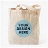 Pmall thumb Personalized Logo Canvas Tote Bag - 14" x 10" - 18174