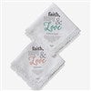 alt='Faith, Hope & Love Personalized Handkerchief'