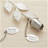 Product Thumbnail Front & Back of Tag Large Silver