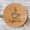Pmall thumb Personalized Business Logo Wood Coasters - 18911
