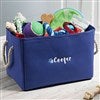 Product Thumbnail Navy Storage Tote