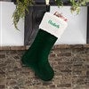 Product Thumbnail 19 Inch Green Stocking