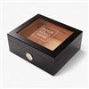 Pmall thumb Personalized Logo Premium Black Cigar Humidor - 19155