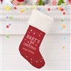 Product Thumbnail Ivory Faux Fur Stocking