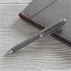 Signature Series Personalized Leatherette Pen-Charcoal - 19688-C