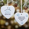 Pmall thumb Personalized Logo Double Sided Heart Ornament - 19978