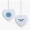 Pmall thumb Personalized Logo Double Sided Heart Ornament - 19978