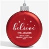 Product Thumbnail Red Glass Ornament