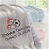 alt='All Star Sports Personalized Baby Blanket'