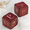 Product Thumbnail Red Wood Block