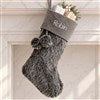 Product Thumbnail Grey Fur Stocking