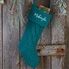 Teal Stocking