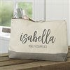 Grey Makeup Bag